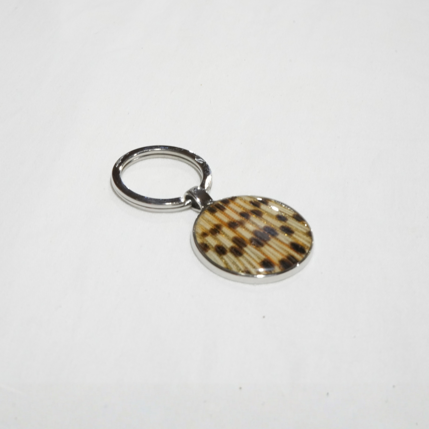 Lionfish Keychain with Circle Pendant
