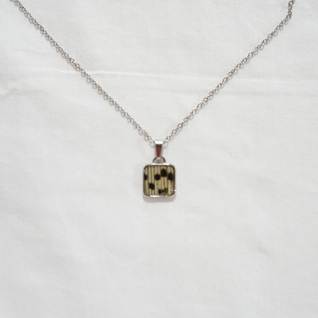 Lionfish Necklace with Square Pendant