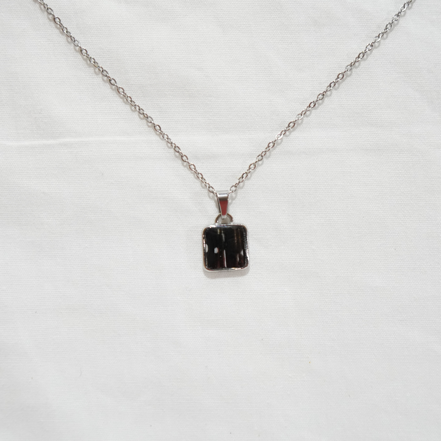 Lionfish Necklace with Square Pendant