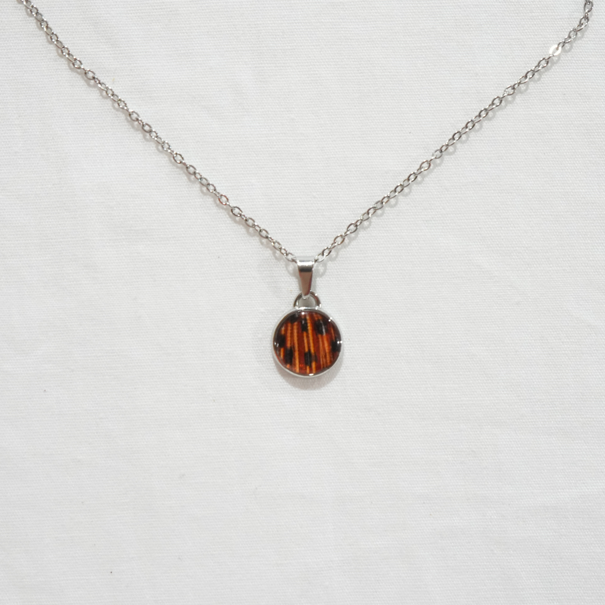 Lionfish Necklace with Circle Pendant