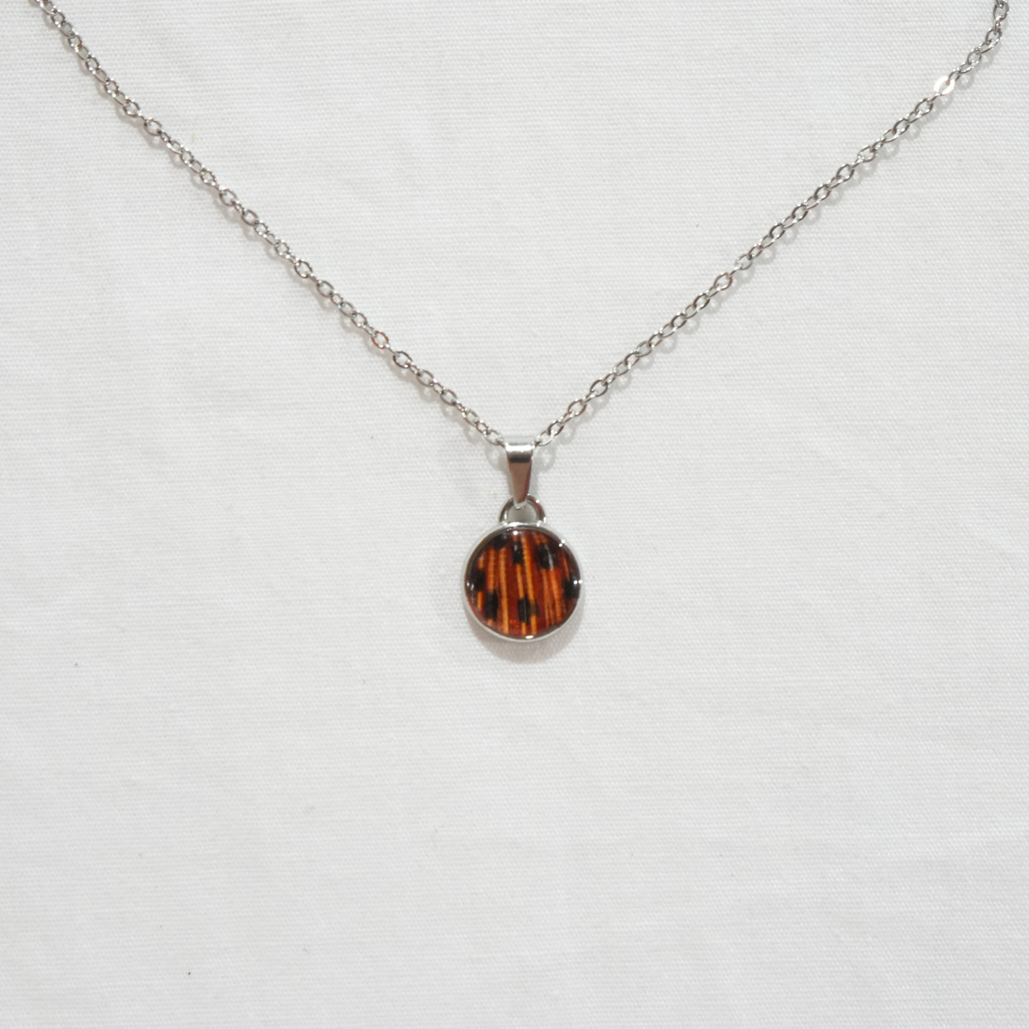 Lionfish Necklace with Circle Pendant