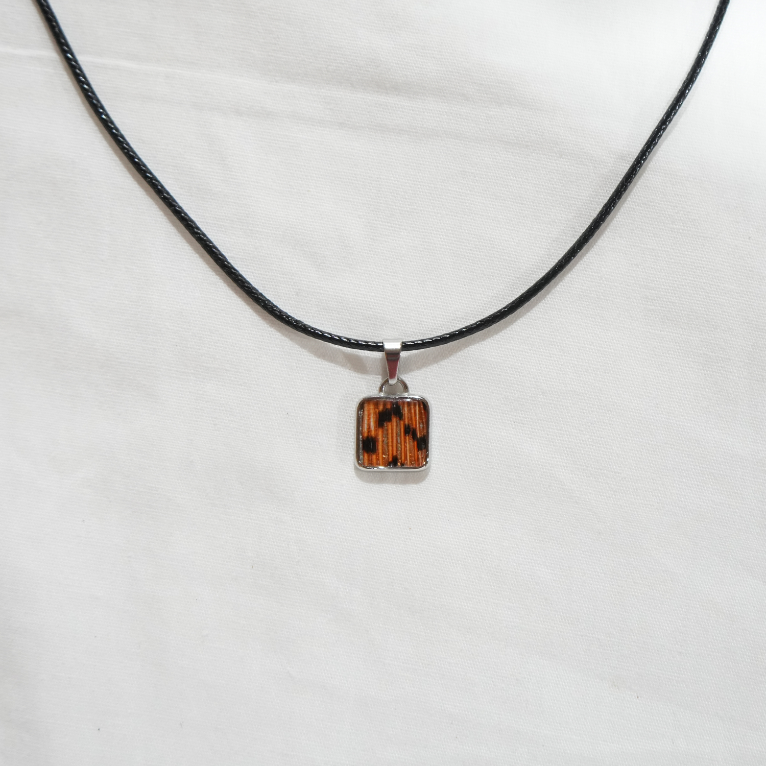 Lionfish Necklace with Square Pendant