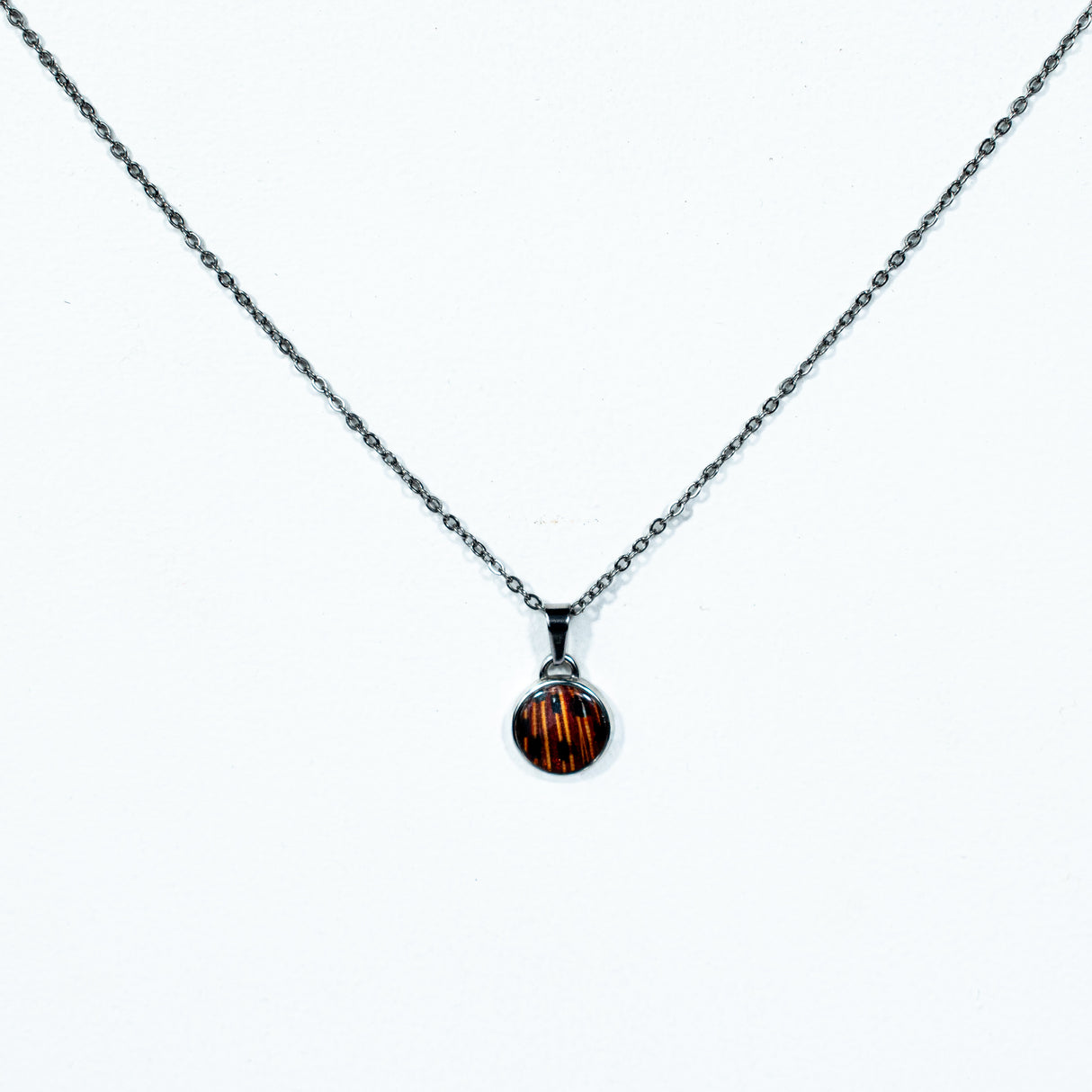 Red-Orange Lionfish Chain Necklace