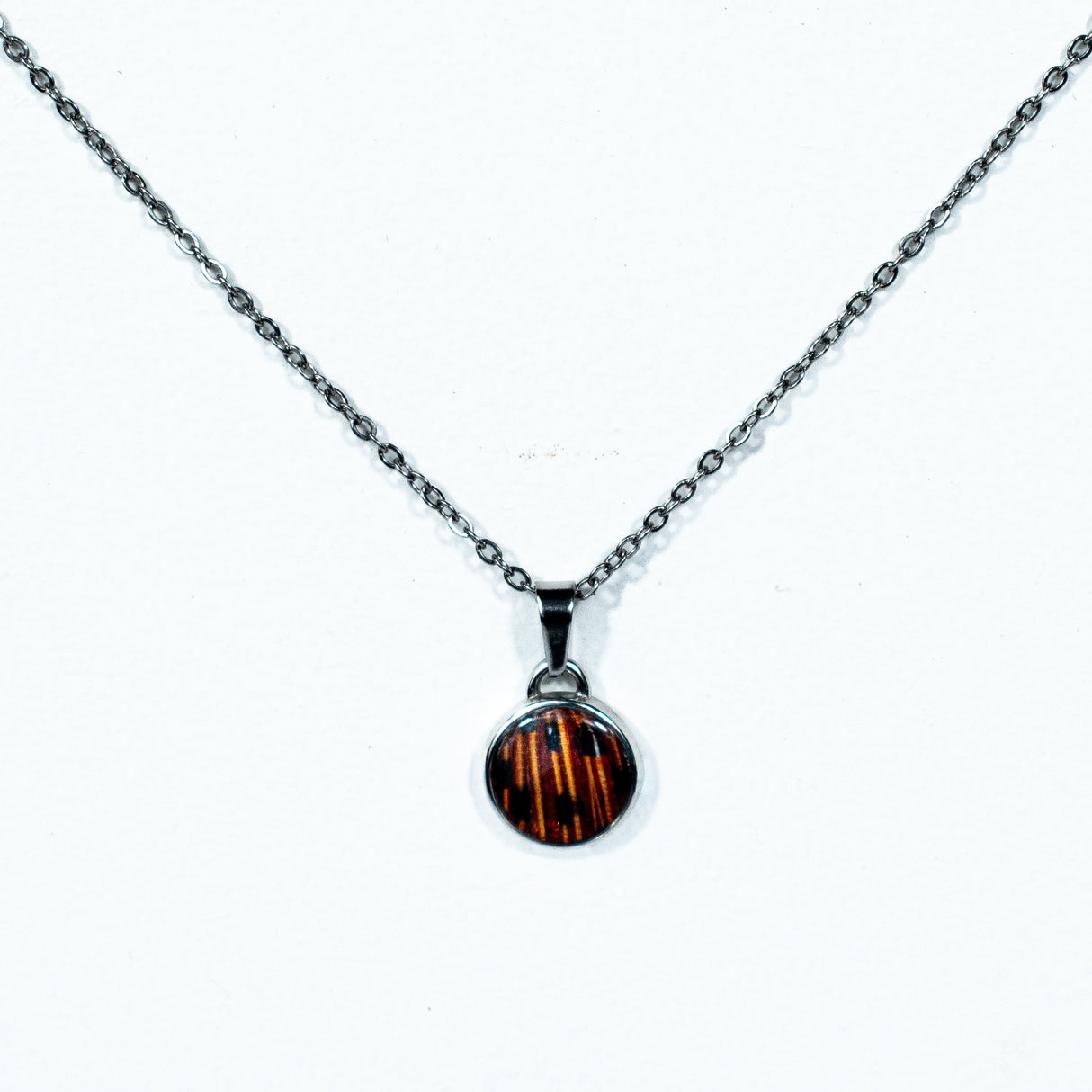 Red-Orange Lionfish Chain Necklace