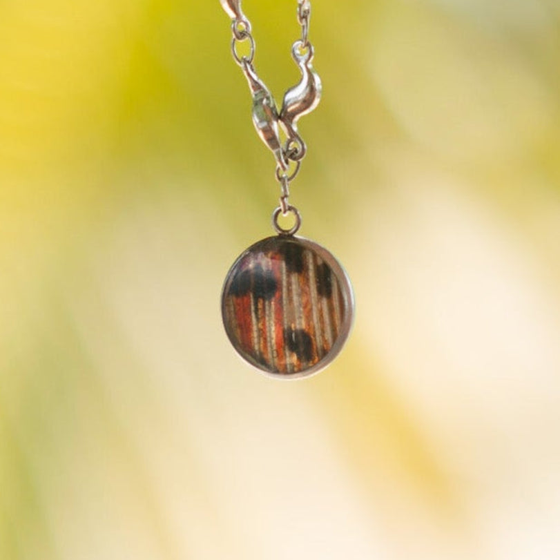 Red-Orange Lionfish Chain Necklace