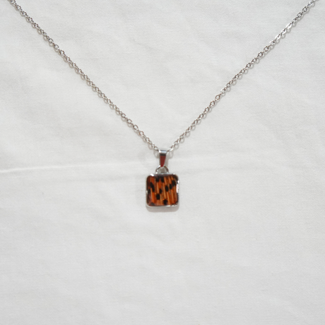 Lionfish Necklace with Square Pendant