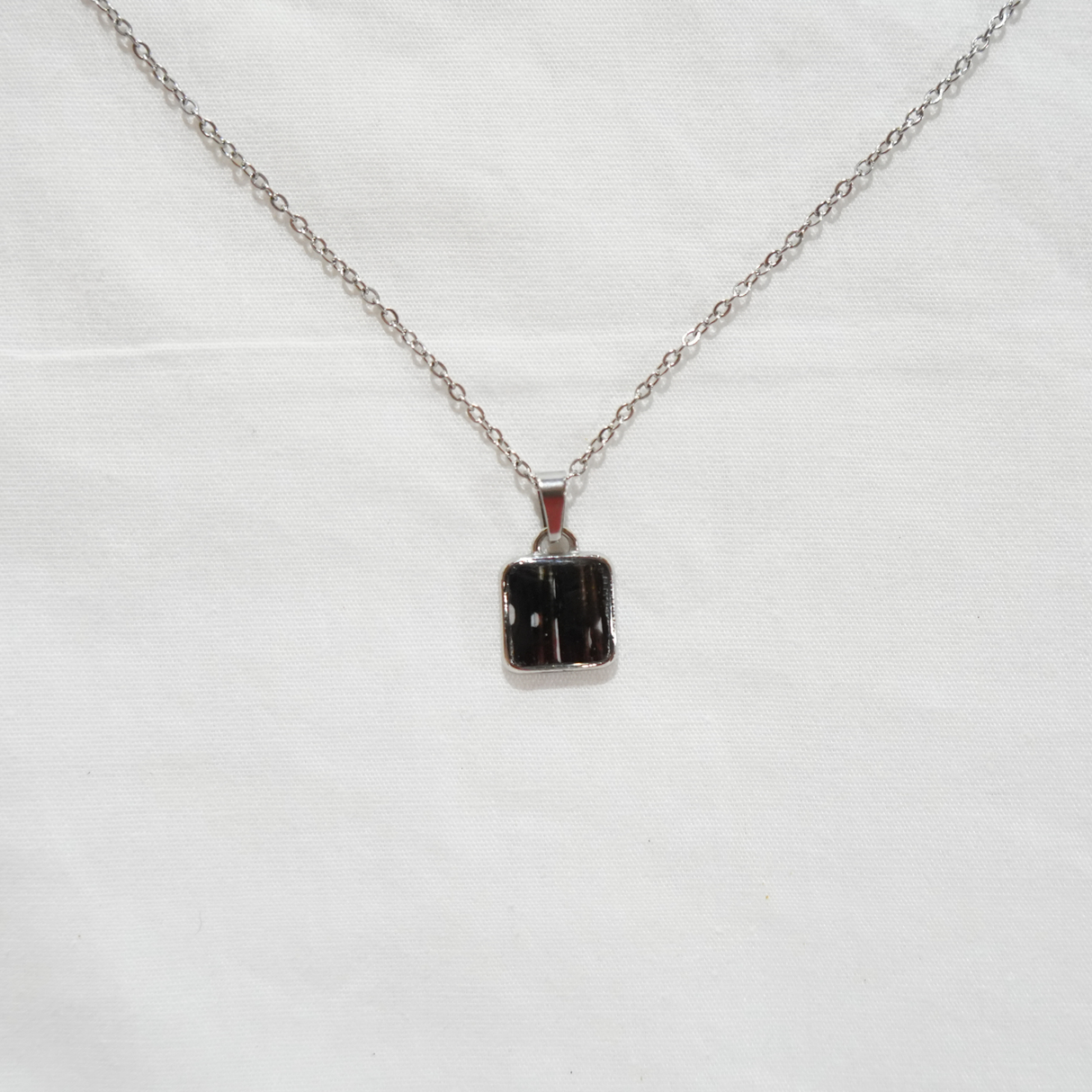 Lionfish Necklace with Square Pendant