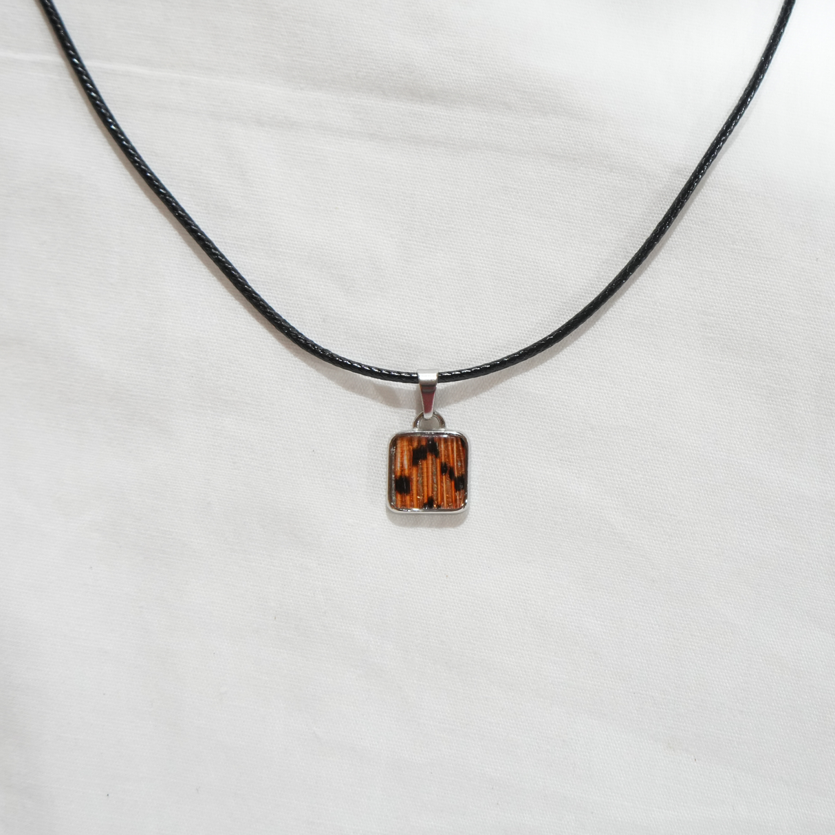 Lionfish Necklace with Square Pendant