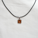 Lionfish Necklace with Square Pendant