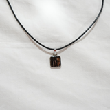 Lionfish Necklace with Square Pendant