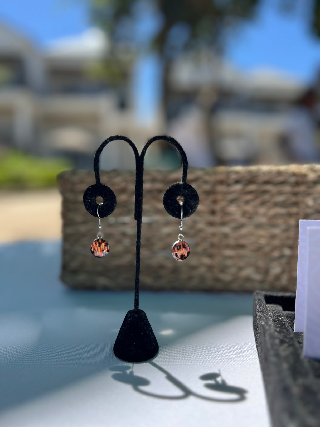Circle Dangling Earrings