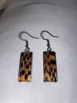 Rectangle Dangling Earrings