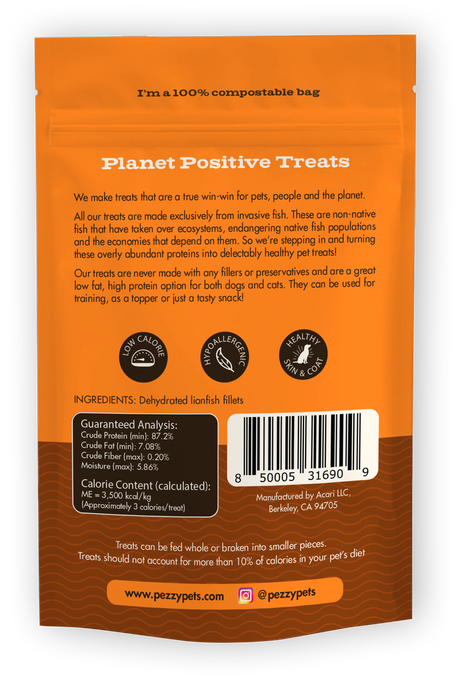 Lionfish Sticks (Single Ingredient)