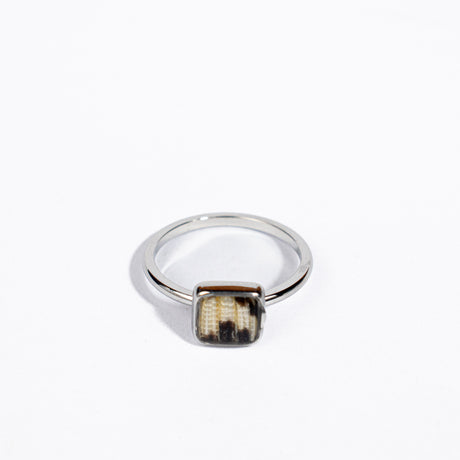 Lionfish Ring with Square Pendant